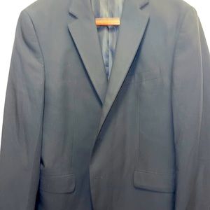 Geoffrey Beene black blazer/ sportcoat in black.